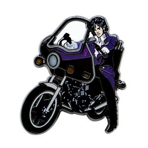 Purple Rain Lapel Pin